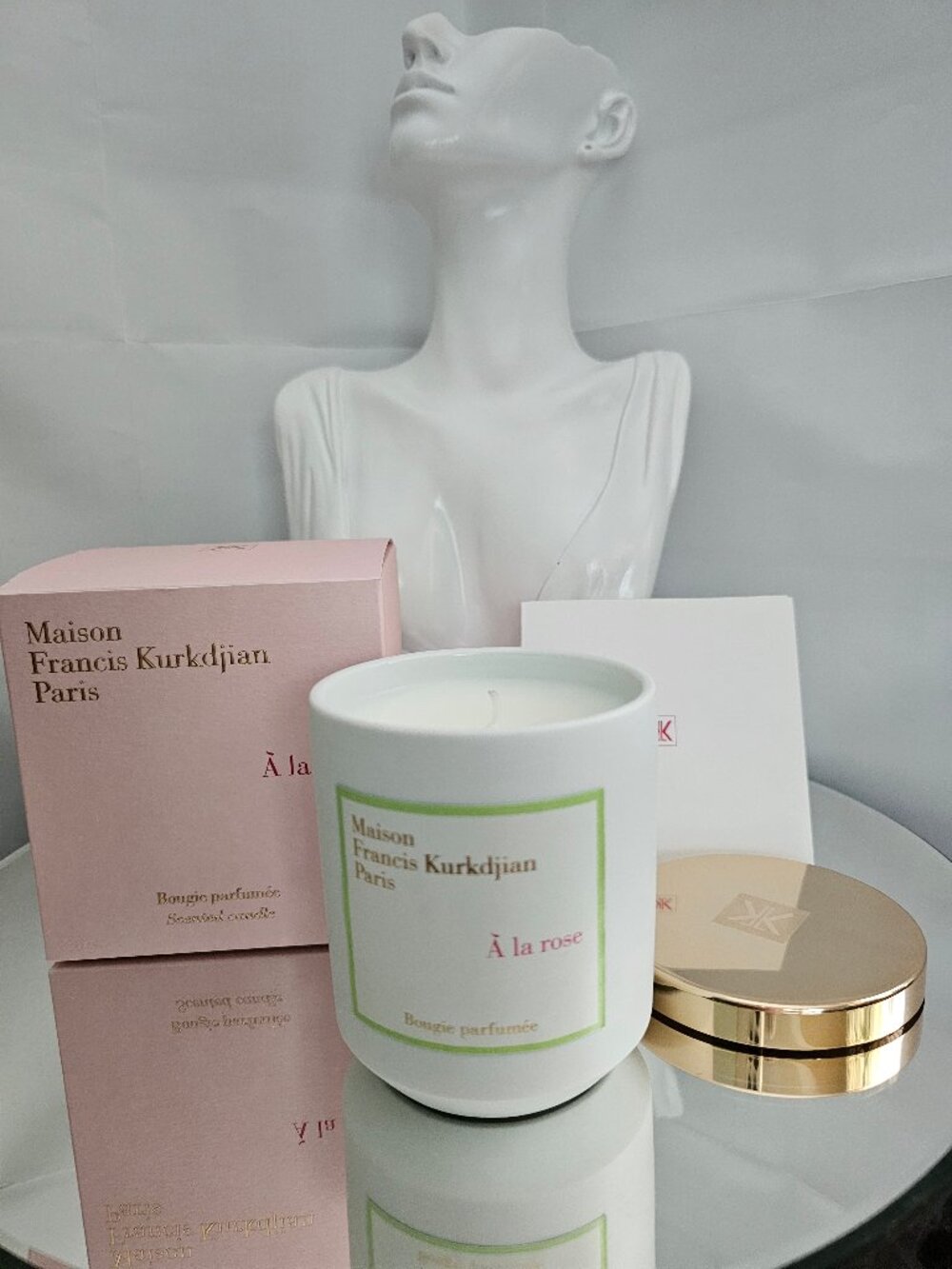 Maison Francis Kurkdjian A la rose Candle , Made in France